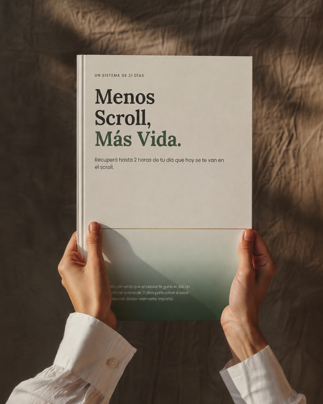 Ebook Menos Scroll, Más Vida